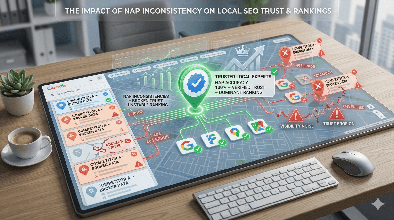 How NAP Inconsistencies Are Costing Your Local Ranking and What to Do