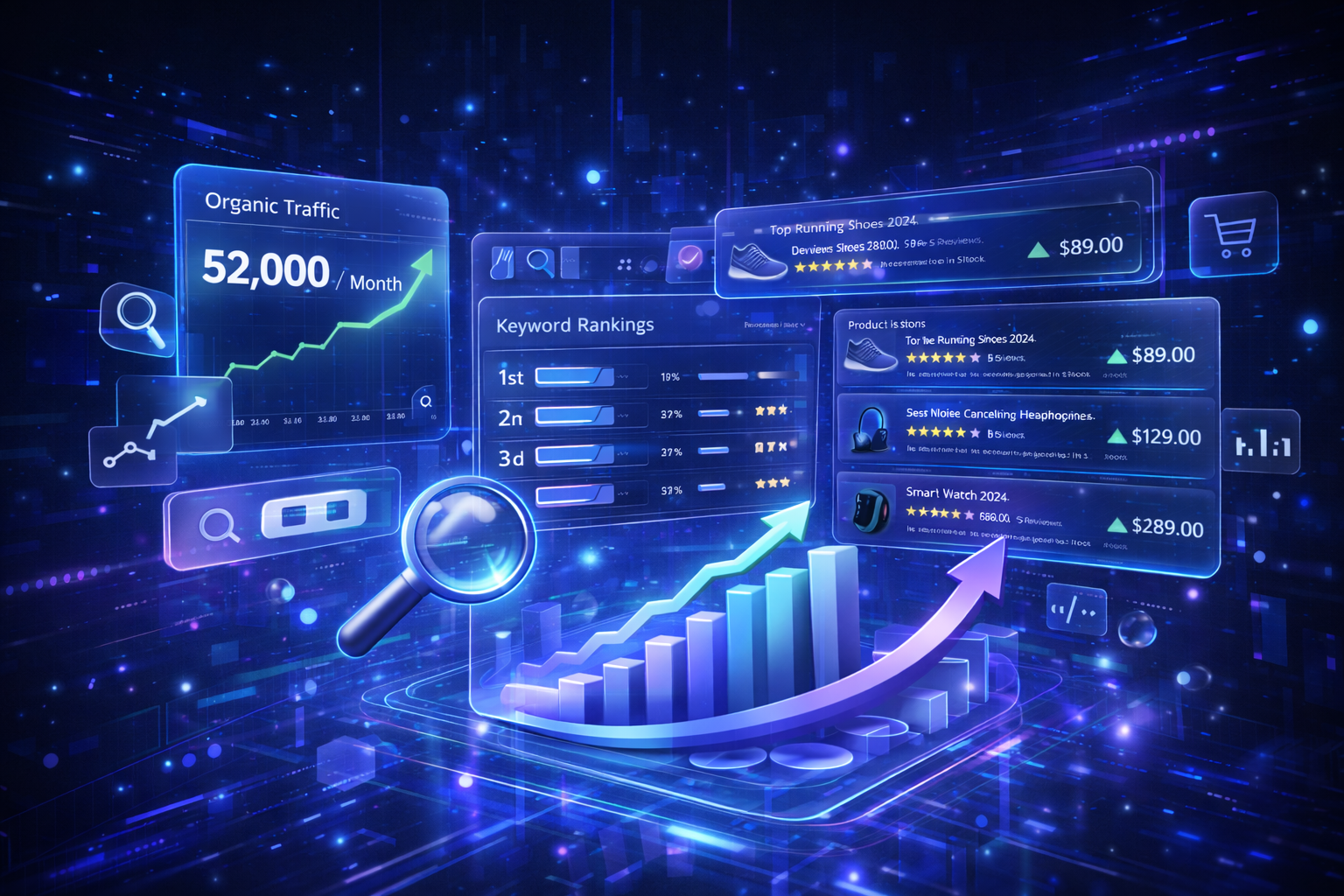 Discover how ecommerce SEO services drive organic traffic, boost rankings, and increase revenue. Learn timelines, costs, and strategies for online store success. 