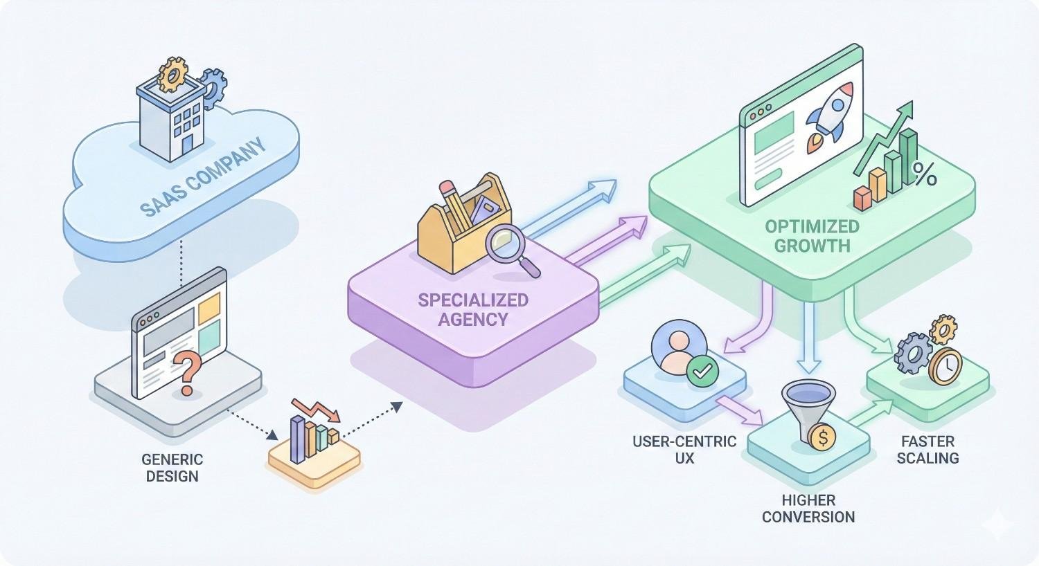 Why SaaS Companies Need Specialized Website Design Agencies