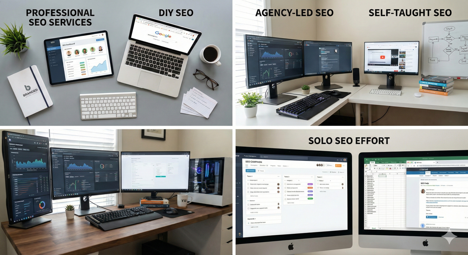 Compare SEO services vs DIY SEO to find your best path to organic growth. Learn costs, time investment, and results to make the right decision for your business.