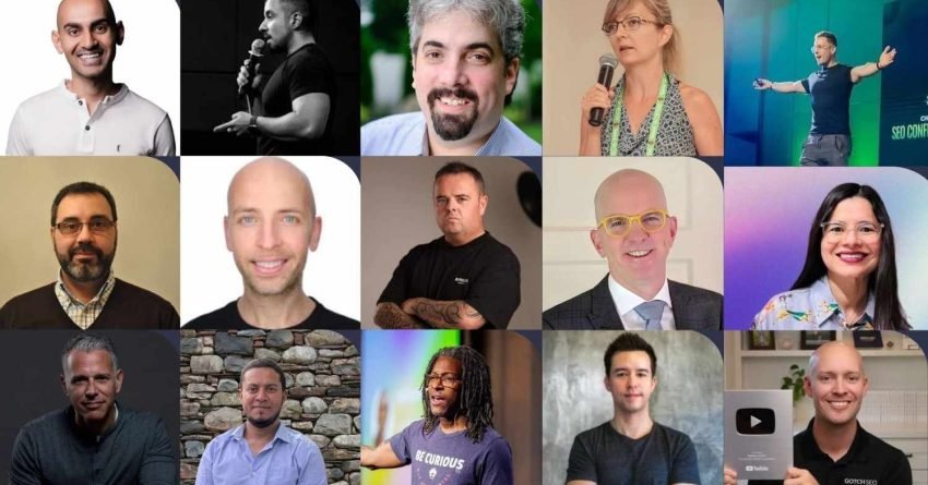 Collage of eleven notable digital marketing and search engine optimization professionals titled 'Top SEO Expert of 2026', featuring prominent industry figures including Neil Patel, Rand Fishkin, Brian Dean, Aleyda Solis, and Hafizar Rahman.